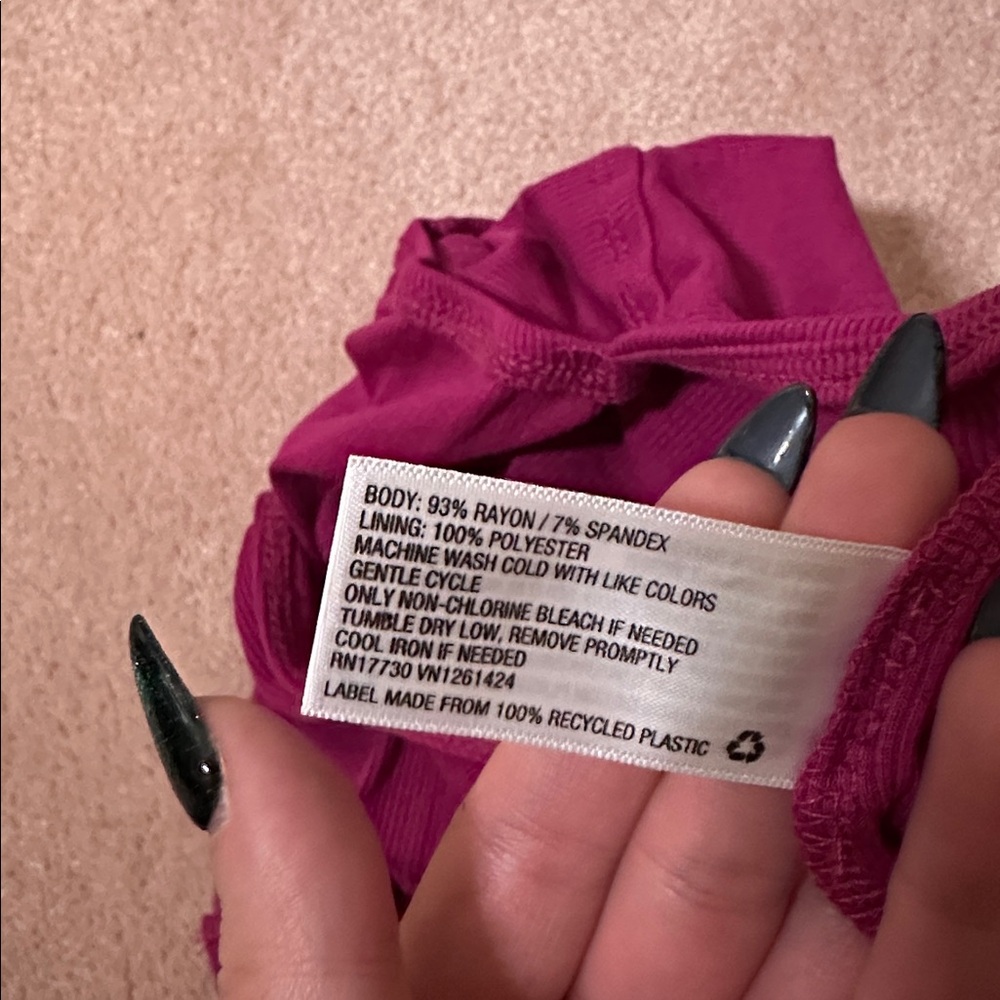 Target Wild Fable Plum Purple Magenta Bodysuit NWT - Picture 7 of 7